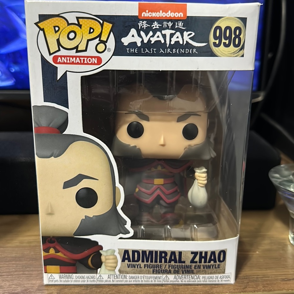 Avatar Admiral Zhao Funko Pop #998